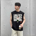 Men's loose-fitting basketball tank top