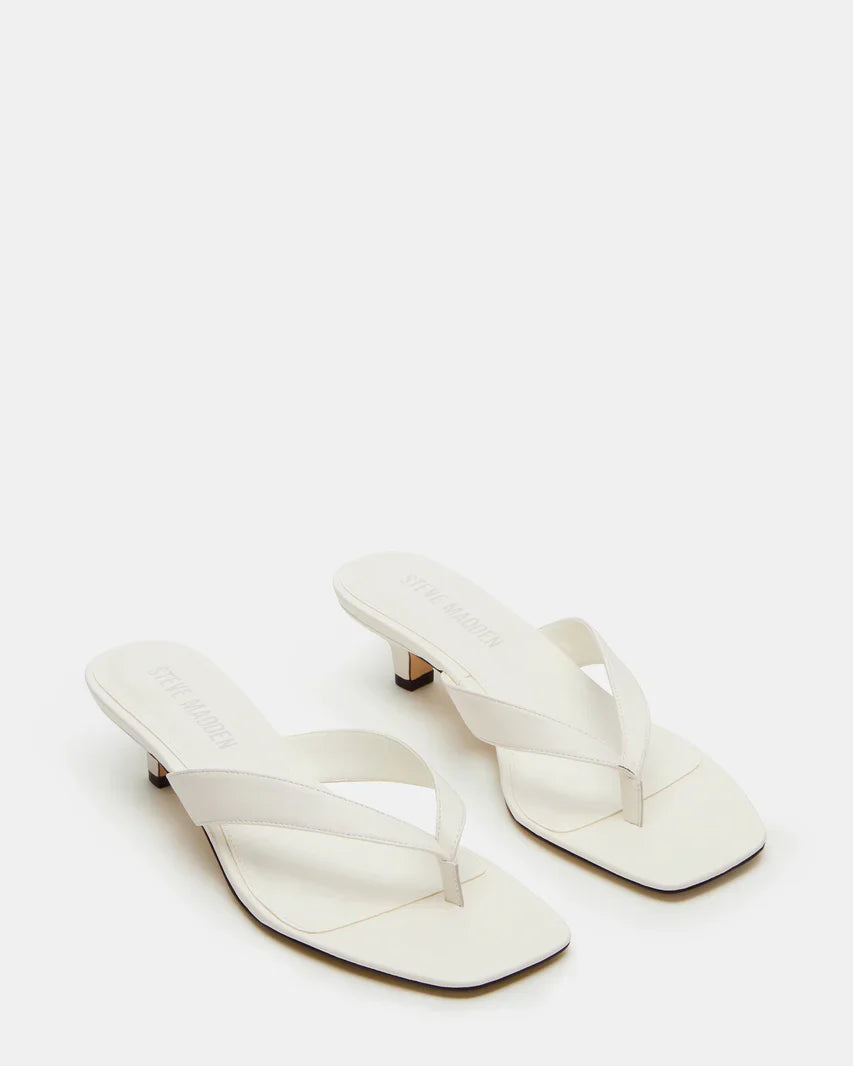 TRACIE WHITE LEATHER