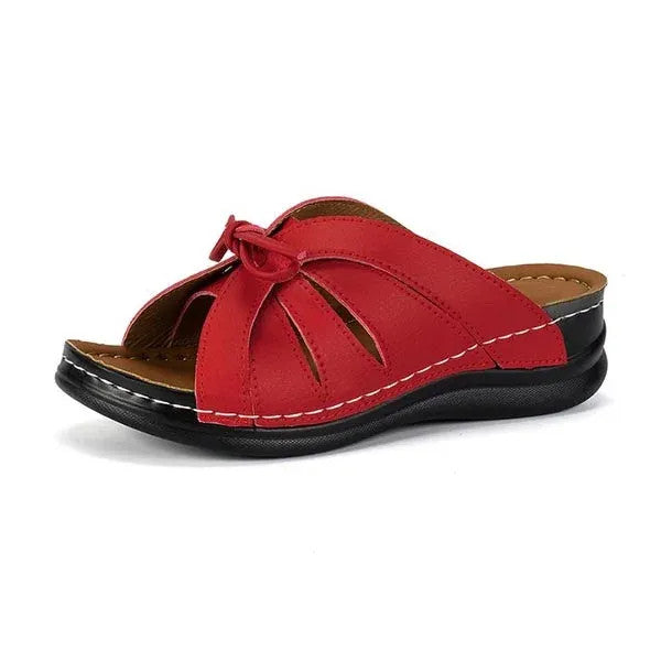 Grace Bow Slip-On Sandal